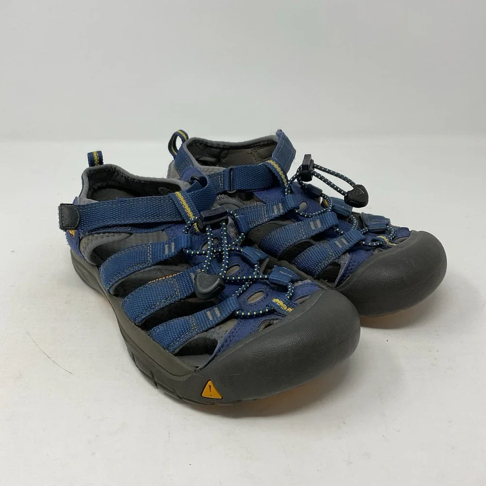 Keen Newport H2‎ Sandals Shoes Youth Big Kid 5 Blue Hiking Water Outdoors